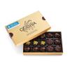 imageGodiva Gold Milk Chocolate Gift Box Belgian Milk Chocolates with Pralins Ganaches ampamp Caramels Gourmet Gift for Birthdays Holidays NonGMO ampamp Kosher 15 PcDark Chocolate