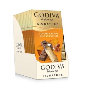 Godiva Chocolatier Signature Mini Bars, Sea Salt Dark Chocolate, 12-Ct. (8 pc. each)(Almond & Honey Milk Chocolate)