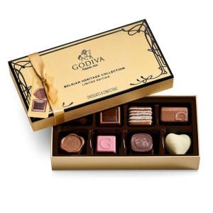 Godiva Masterpiece Dark Chocolate Bag, Individually Wrapped with Ganache Center, Gourmet Gift for Birthday, Holiday, Kosher, Halal, 7oz(Assorted)